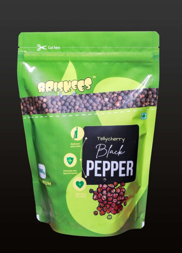 Tellicherry Black Pepper Premium Pack 500g - Image 2